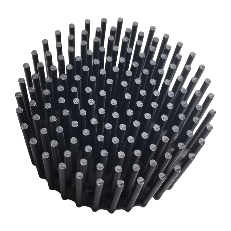 圆柱状散热器冷锻加工